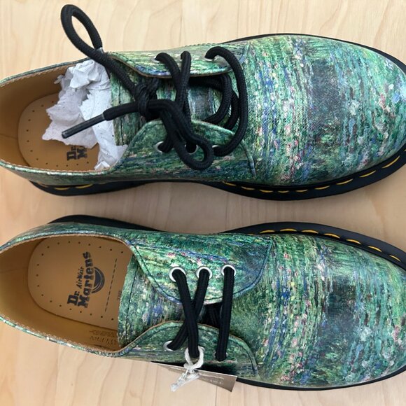 Dr Martens 1461 The National Gallery Monet Oxford Shoes - Picture 3 of 14